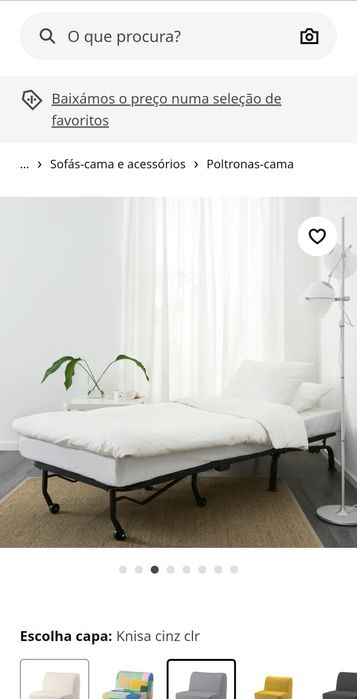 Sofa Cama IKEA- como novo