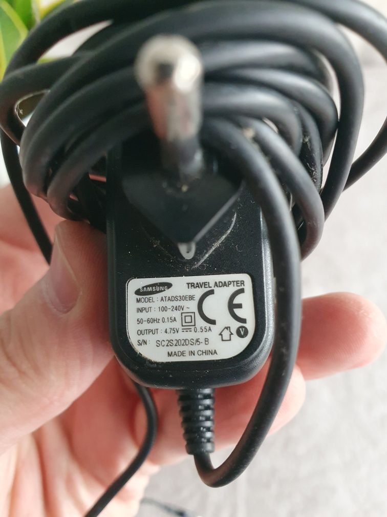 Ładowarka Samsung ATADS30EBE Output 4.75v, 0.55A Oryginalna!