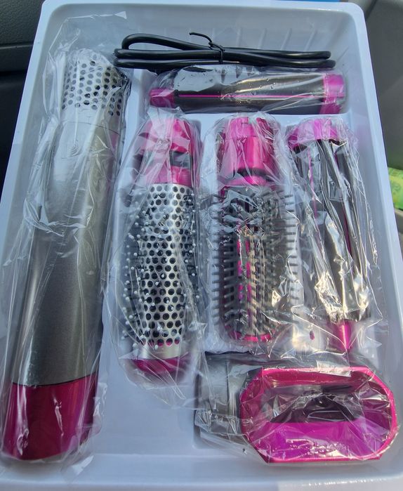 Фен стайлер з насадками  5 в 1 у кейсі