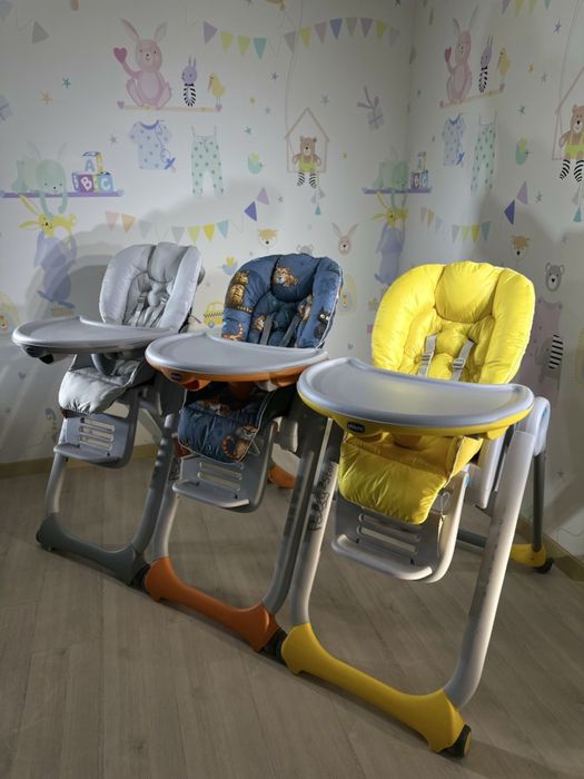 Стільчик для годування Chicco Polly 2 Start для кормления магазин бу