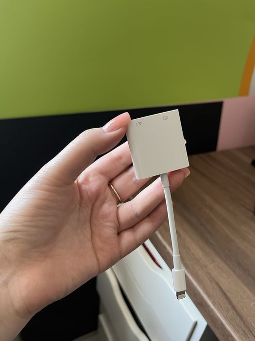 Przejsciowka ze zlacza ligtning na zlacze USB 3 do aparatu