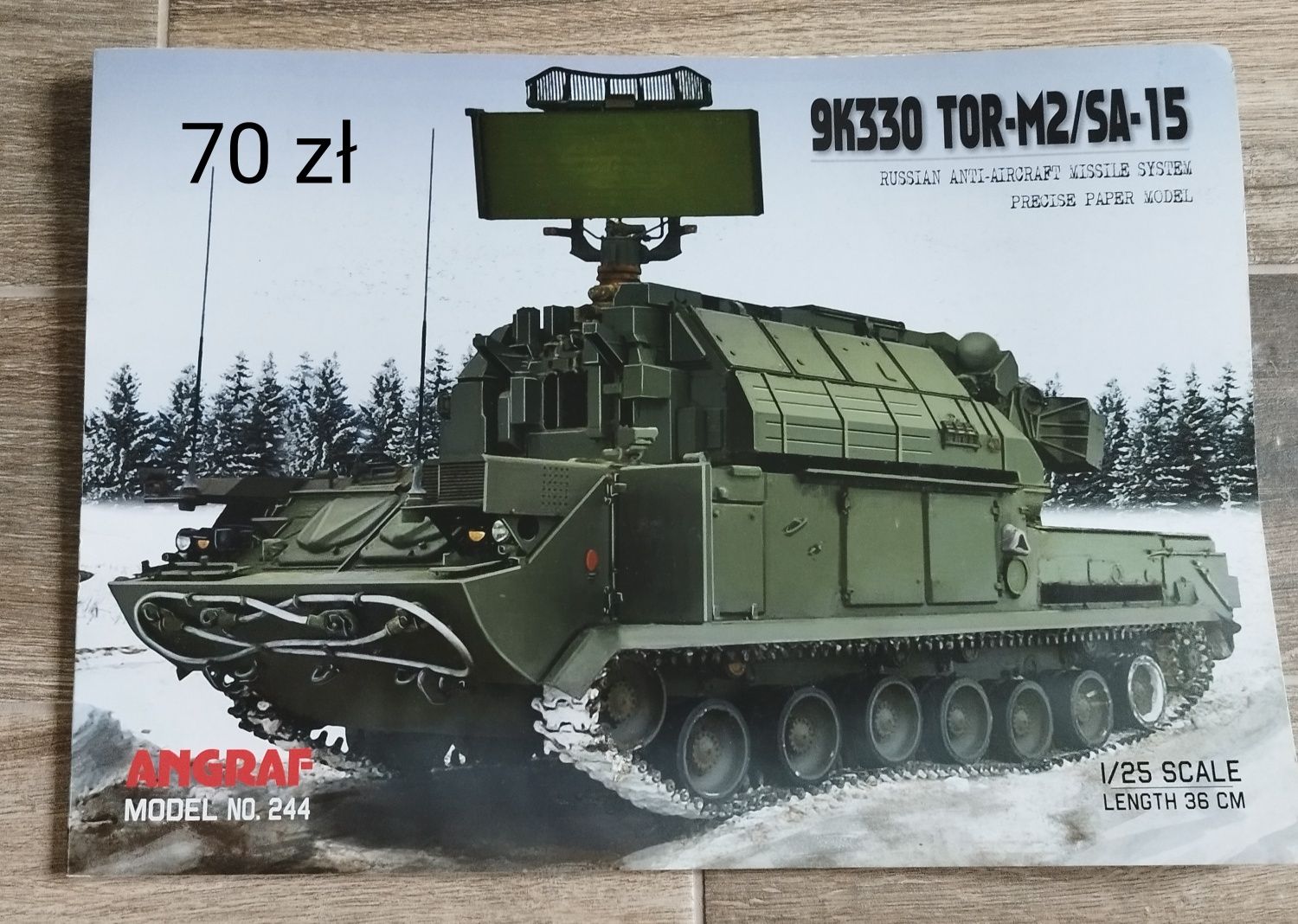 Model kartonowy 9K330 TOR-M2/SA-15