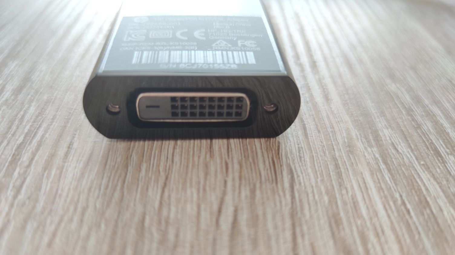 Adapter Przejściówka DisplayPort to DVI