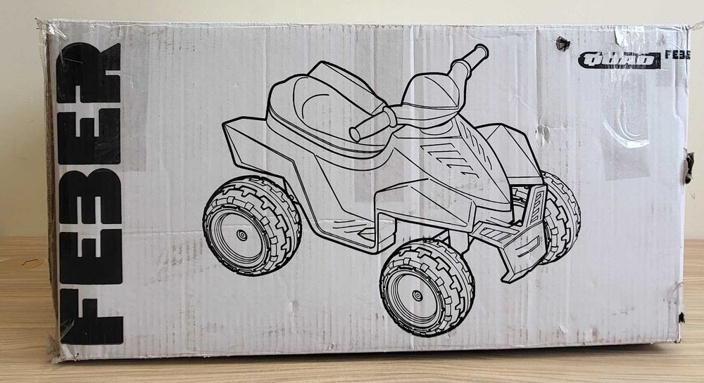 FEBER QUAD Na Akumulator Dla Dzieci 6V RACY 18m+