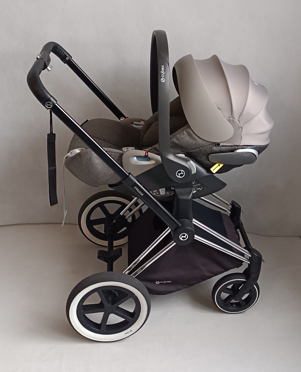 Wózek 4w1 Cybex Priam/Cybex Cloud Z/Baza Cybex Z Isofix obrotowa