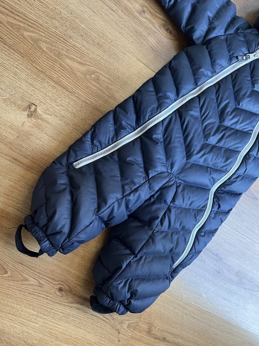 Kombinezon Reima 74 80 zimowy puchowy pierze granatowy dziecięcy