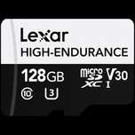 Lexar Karta microSD High Endurance 128GB C10 A1 U1 V30 100/45MB/s