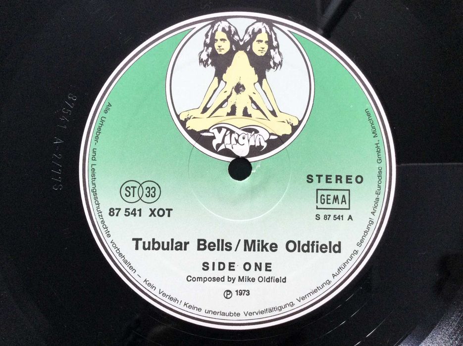 Mike Oldfield -3 Discos de Vinil, Art Rock dos anos 70.