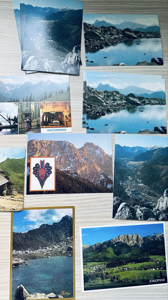 Zakopane i Tatry - Kartki pocztowe