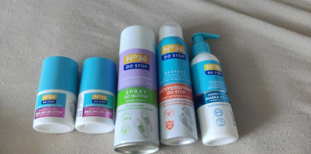 Zestaw kosmetyków NO36 o wartości 50zł Nowe i NIeużwayne