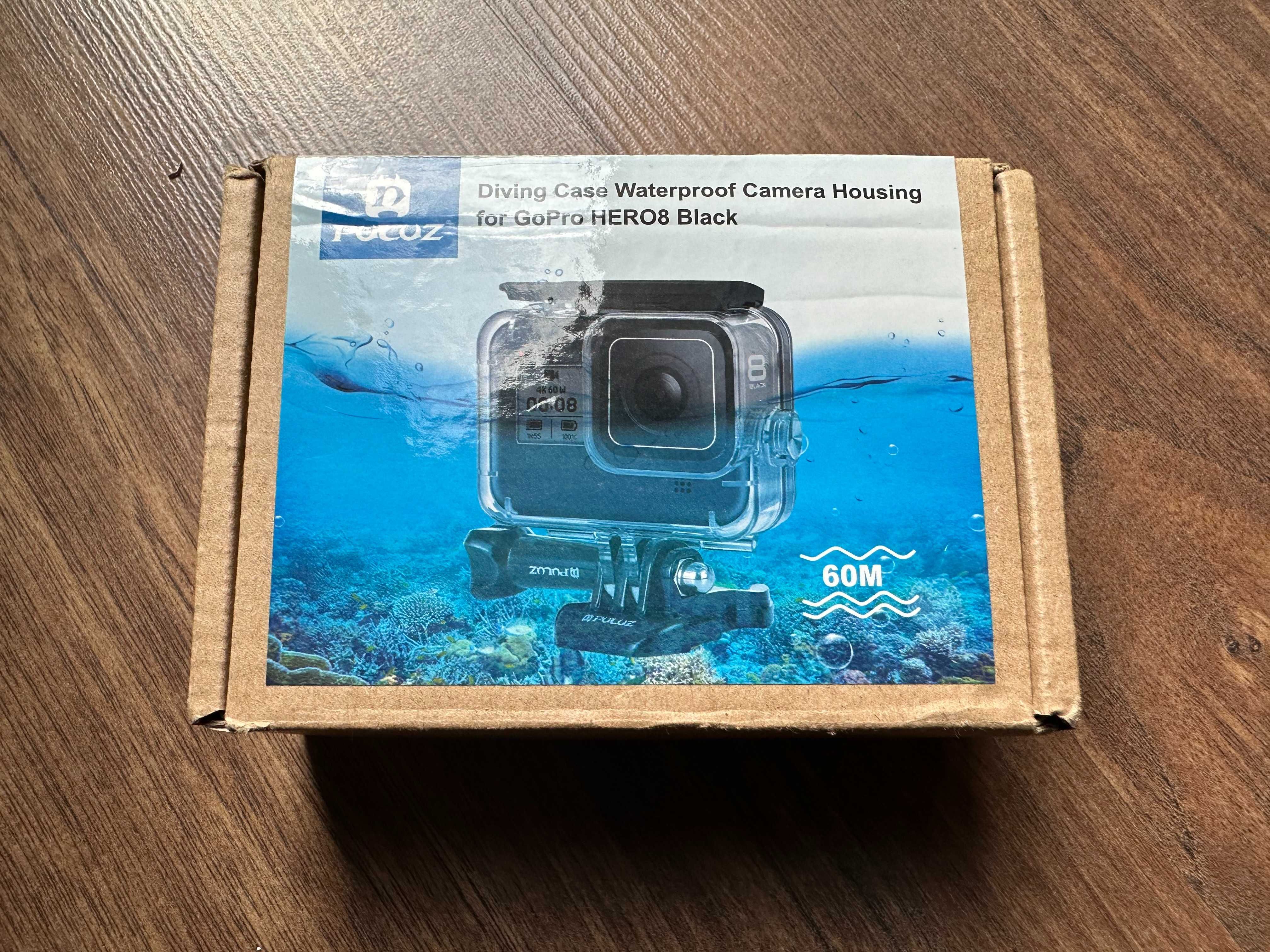 Etui wodoodporne do GoPro Hero 8 Bezbarwne