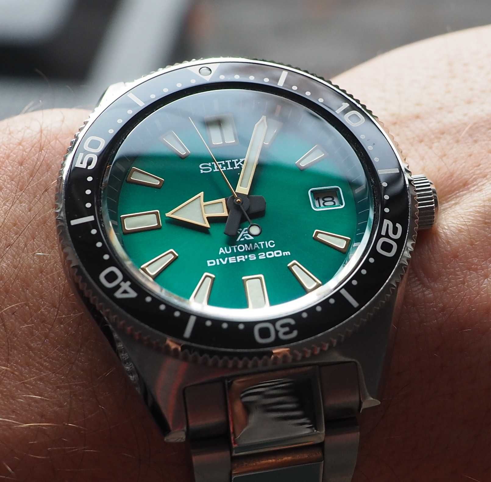 SEIKO - 62MAS - SPB081J1 limitowany Emerald Green SBDC059