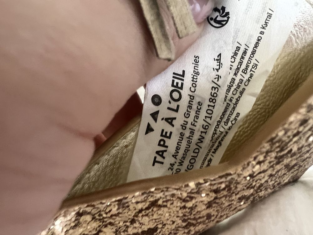Tape a loeil francuska torebka dla dziewczynki