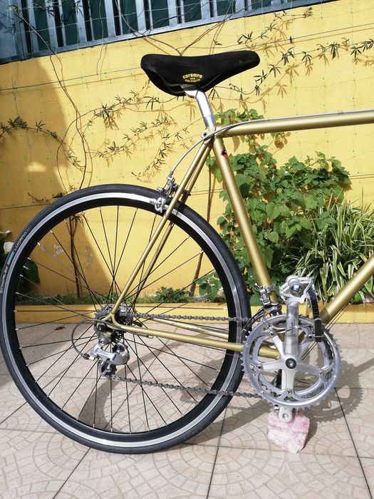 Bicicleta de estrada clássica vintage