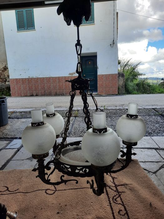 Lote de 3 candeeiros antigos