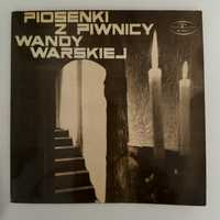 Wanda Warska - Piosenki z Piwnicy Wandy Warskiej LP Mono