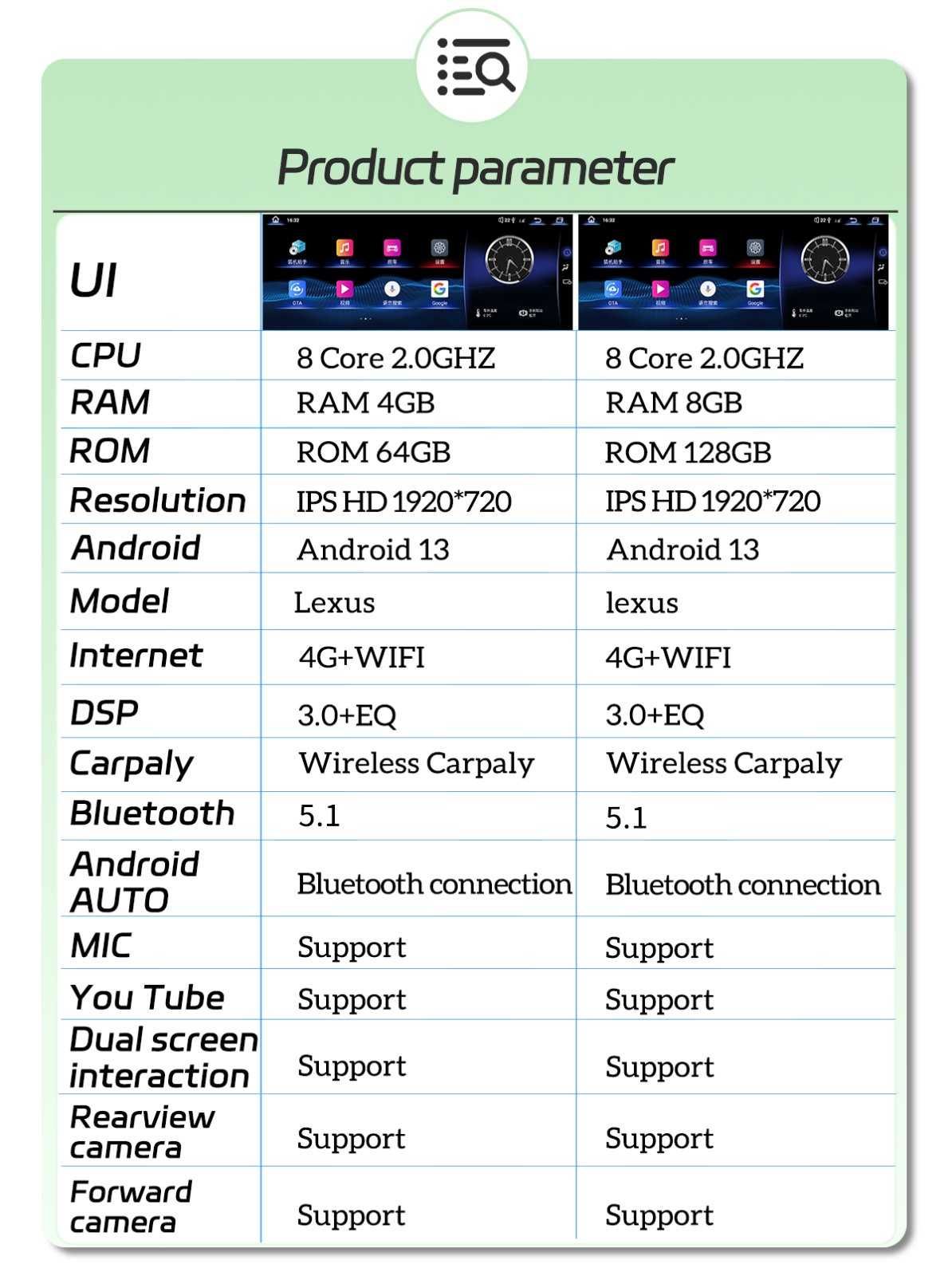 Мультимедиа Android Lexus ES 200 250 350 300H Лексус ЕС магнитола