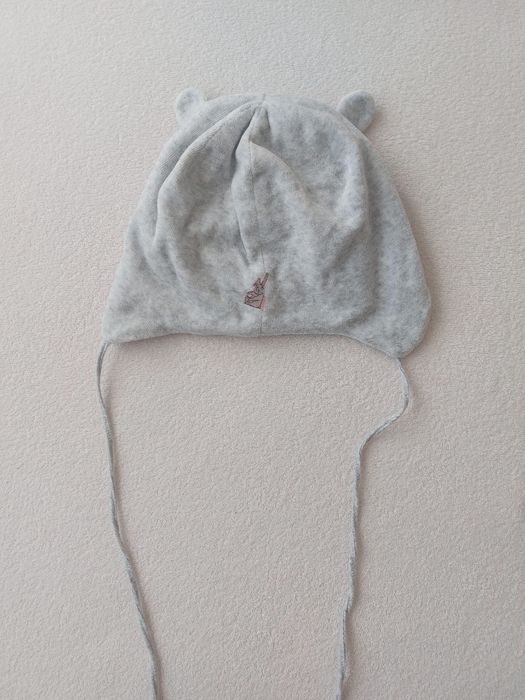 Czapka ocieplana jesienna króliczek coccodrillo na ok 1 rok