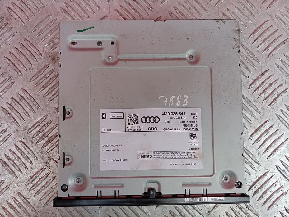 Блок навигації Audi Q7 4M навигации Ауді Кю М Ауди Ку Розборка