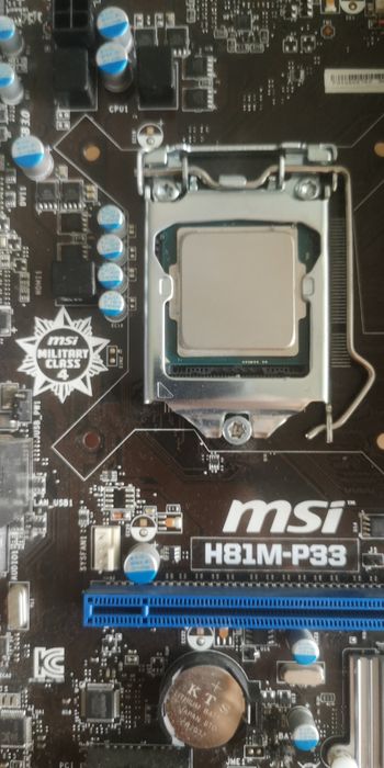 Комплект на 1155 материнка MSI +Xeon 1241v3, Озу 16gb