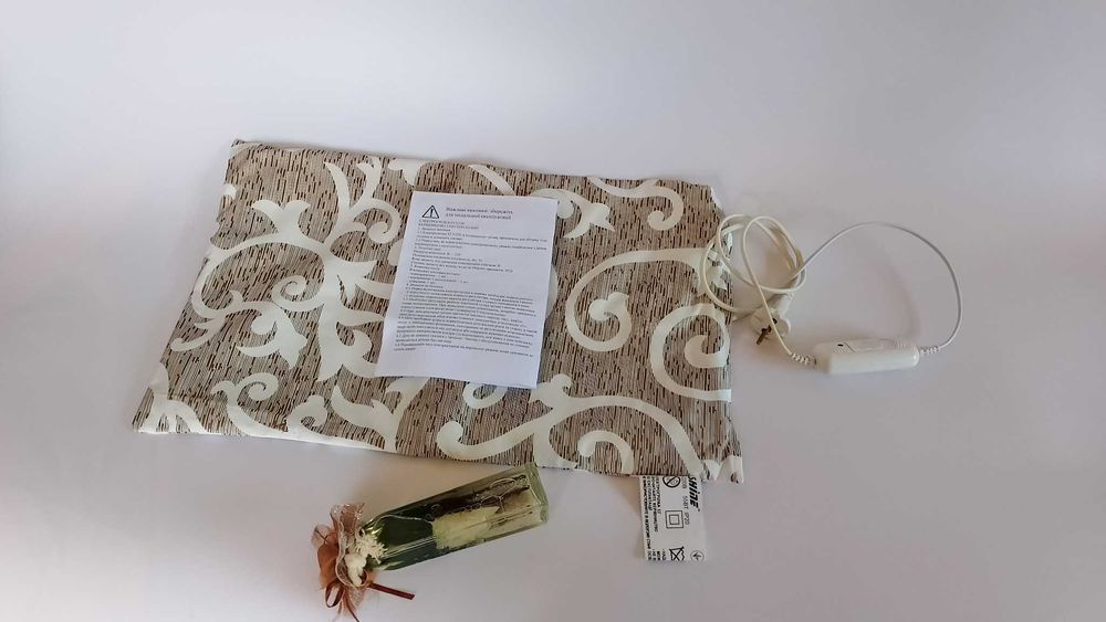 электрогрелка на стул с терморегулятором 55 вт 50 на 30 см 220 в