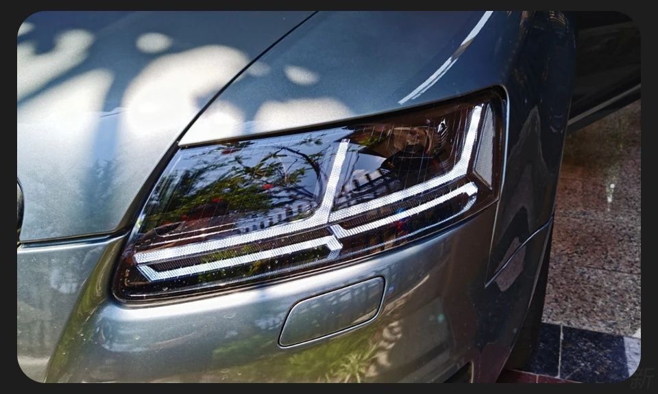 Reflektory LED do Audi A6 C6 z Dynamicznym Sygnałem