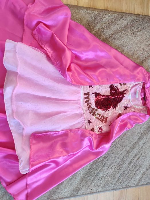 Strój karnawało/JEDNOROŻEC/3-5/98-110/pegaz/kucyk/Barbie/supergirl/104