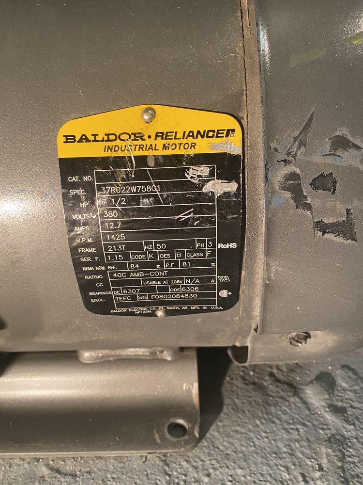 Электродвигатель Baldor (США) ABB. Состояние нового. Електродвигатель.