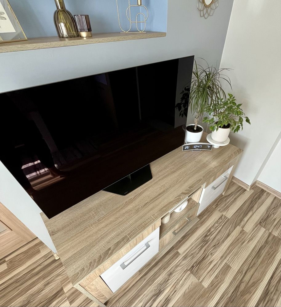 Meble robione na wymiar rtv + duża komoda