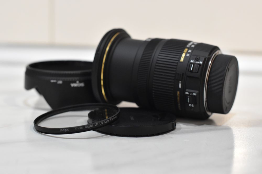 Sigma 17-50 2.8 OS під Nikon як новий , пробіг до 1000 повний комплект