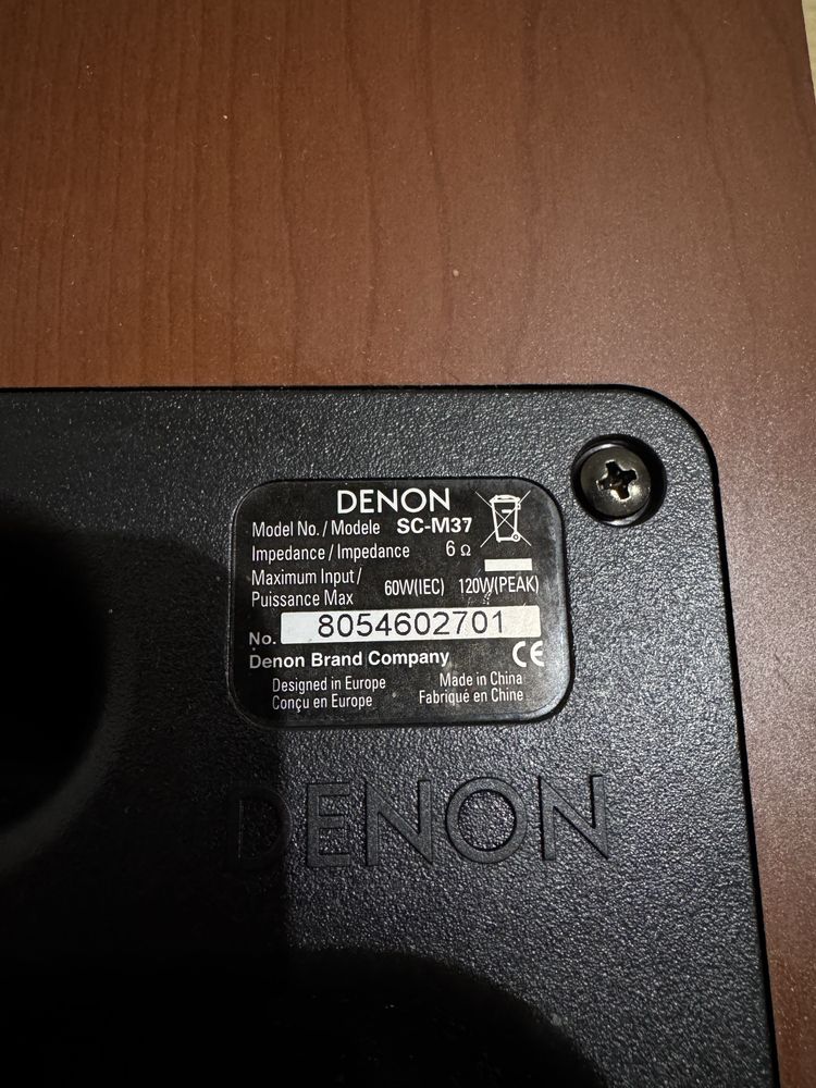 Denon RCD-M37, SC-M37 Amplituner Stereo Wieża Zestaw