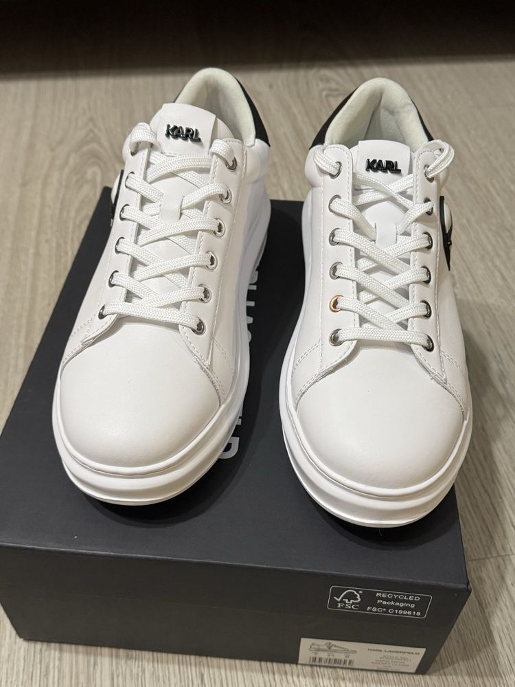 Buty męskie Karl Lagerfeld r. 41 białe nowe