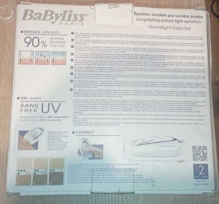 BabylissLaser do depilacji