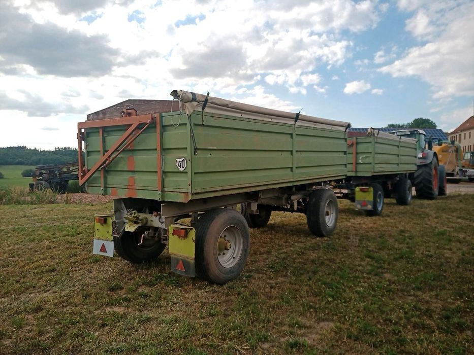 Przyczepa rolnicza hl 8011 hw80.11 wywrotka zestaw