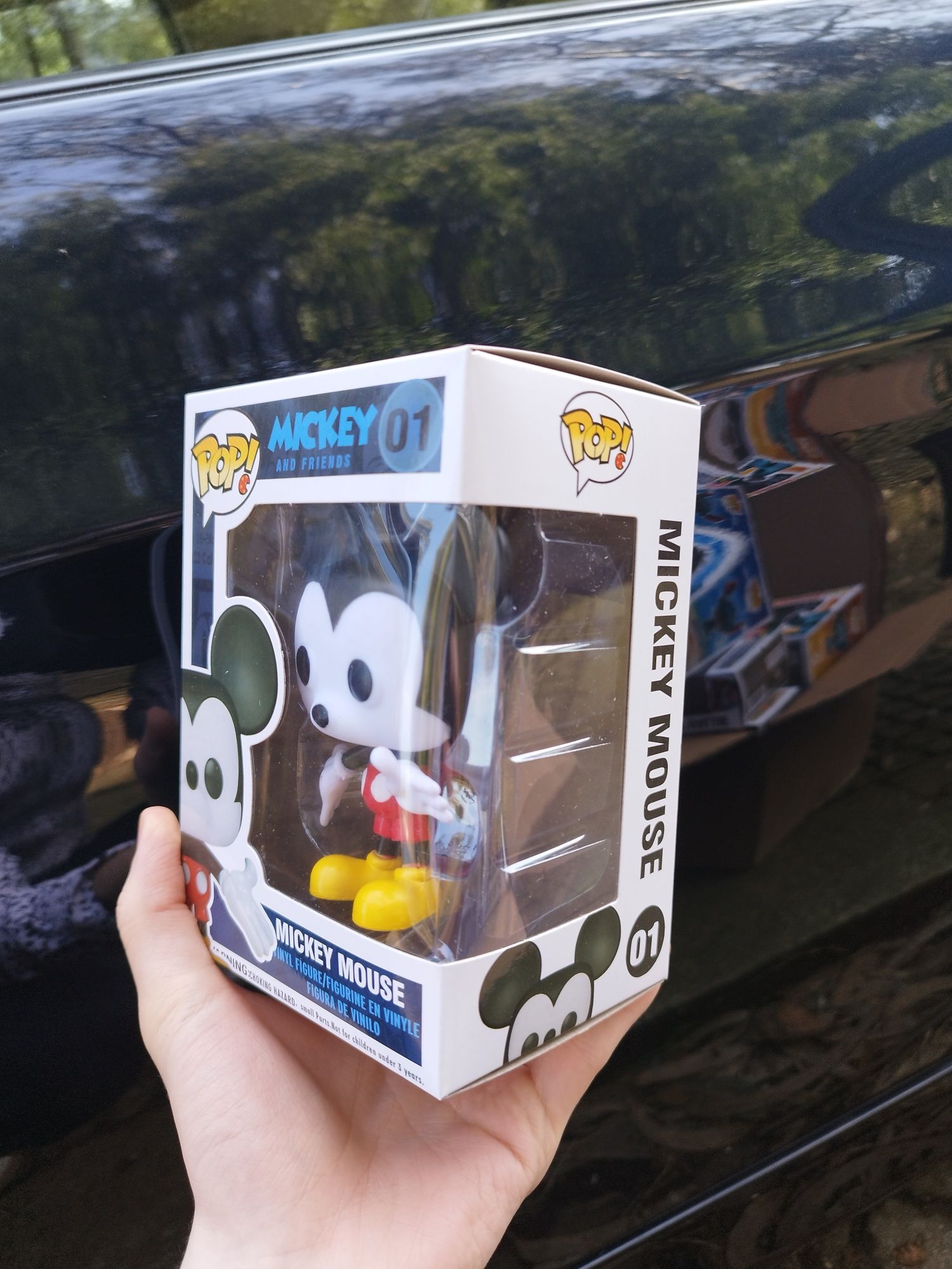 POP | Mickey Mouse| 01 | Novo | Funko