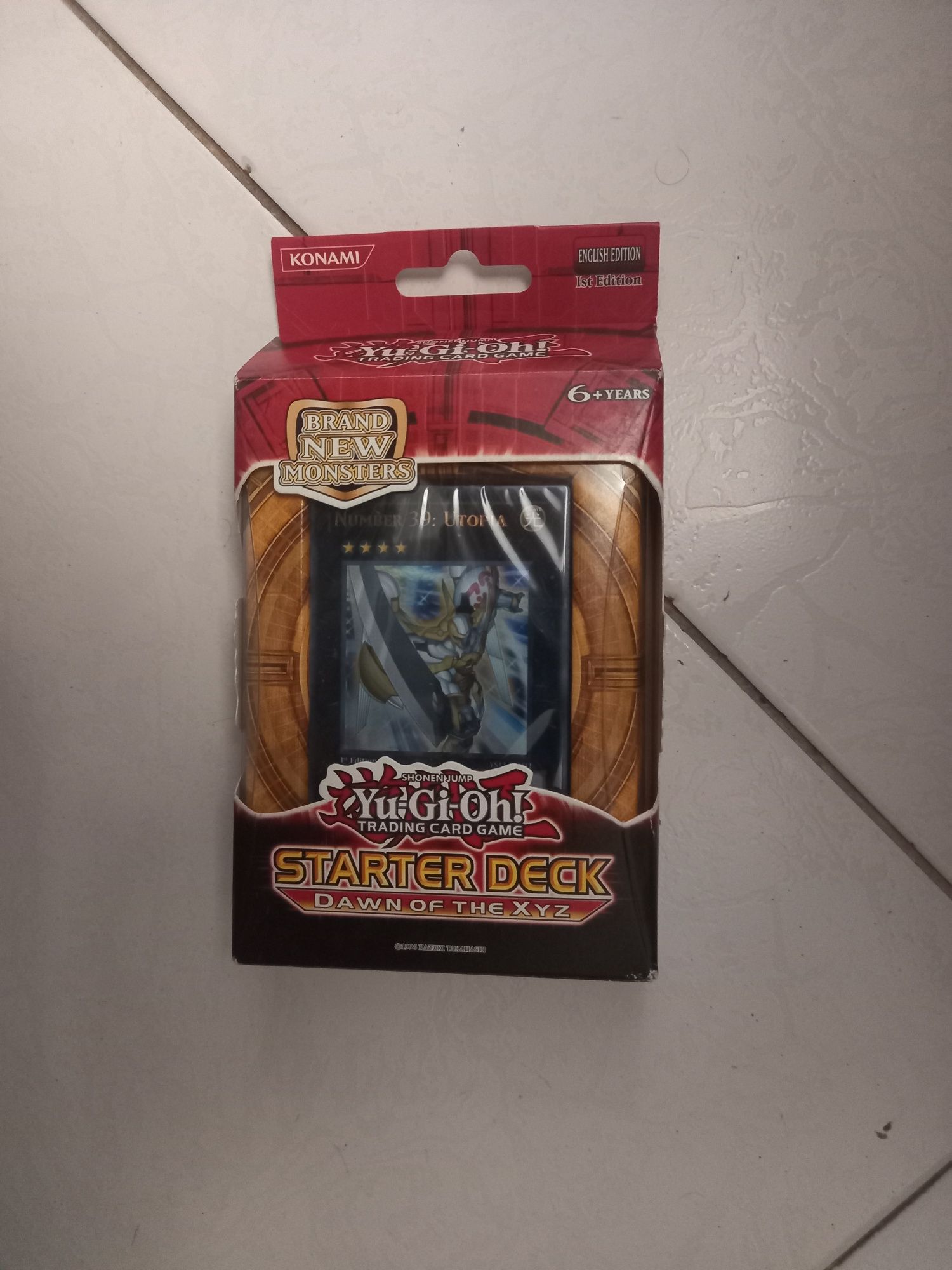 Cartas Yug-Gi-Oh starter deck Dawn Of XYZ  selado
