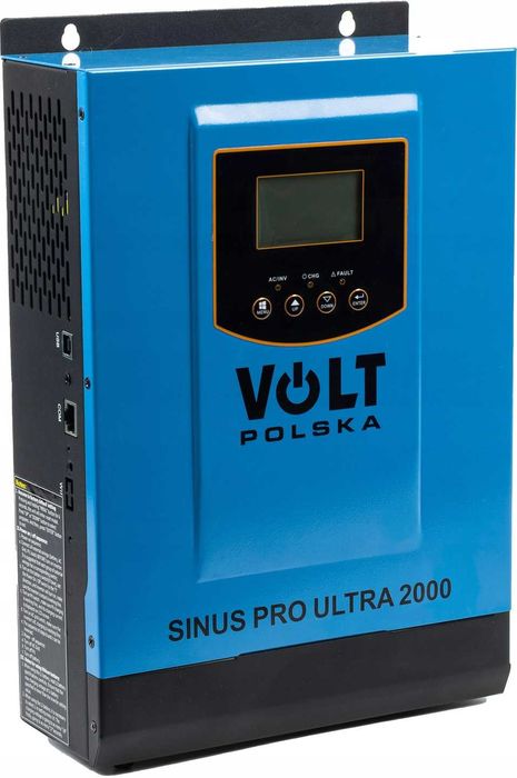 Гібридний сонячний Інвертор 2000W. ДЖБ ИБП Гибридный Инвертор. Польща