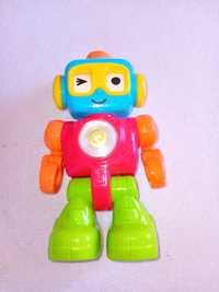 Robot em plastico  criança