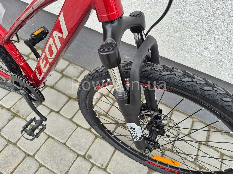 Дитячий гірський велосипед для 8-12 років Leon JUNIOR AL 24" DD CS