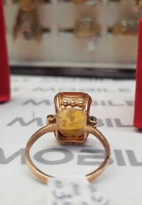 Piękny złoty pierścionek P. 585 W. 4,5G R. 17 Best Mobile Lombard