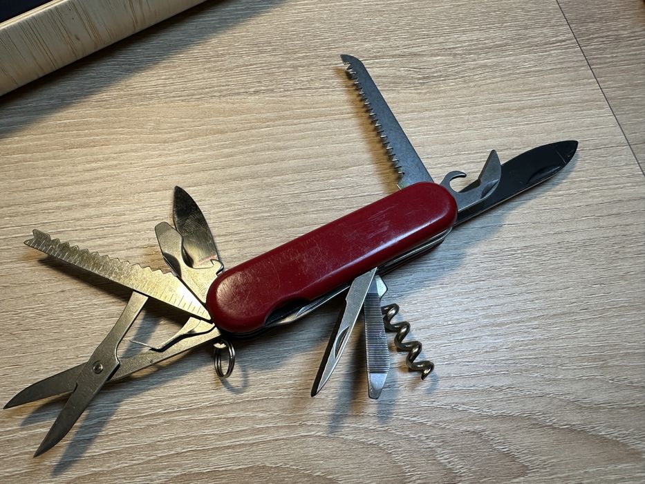 Stary niemiecki kolekcjonerski scyzoryk Rostfrei grzyby