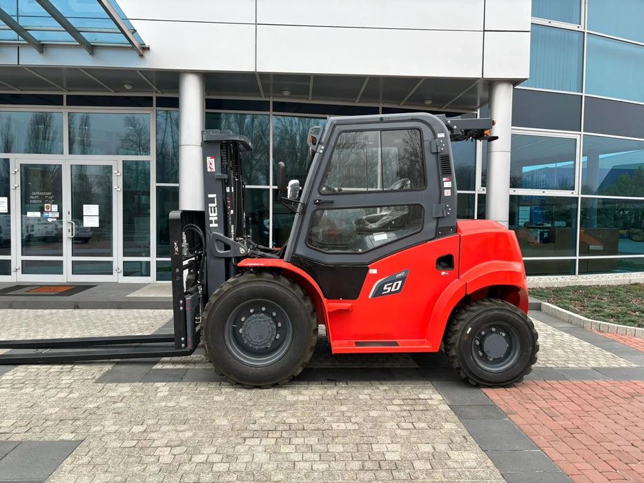 Heli CPCD50-KU4Y4R-3-06 Terenowy 5 Ton Diesel Nowy  Wózek widłowy HELI CPCD50-KU4Y4R-3-06 Nowy Terenowy 5 Ton