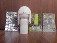 Boneca para embelezar com autocolantes, para criança