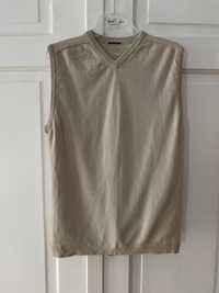 Nike golf vintage vest kamizelka drill wool dzianina woolmark wełna