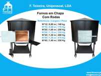 Forno a Lenha (Em Forma de Bidão com Chapa Pintada Preta)