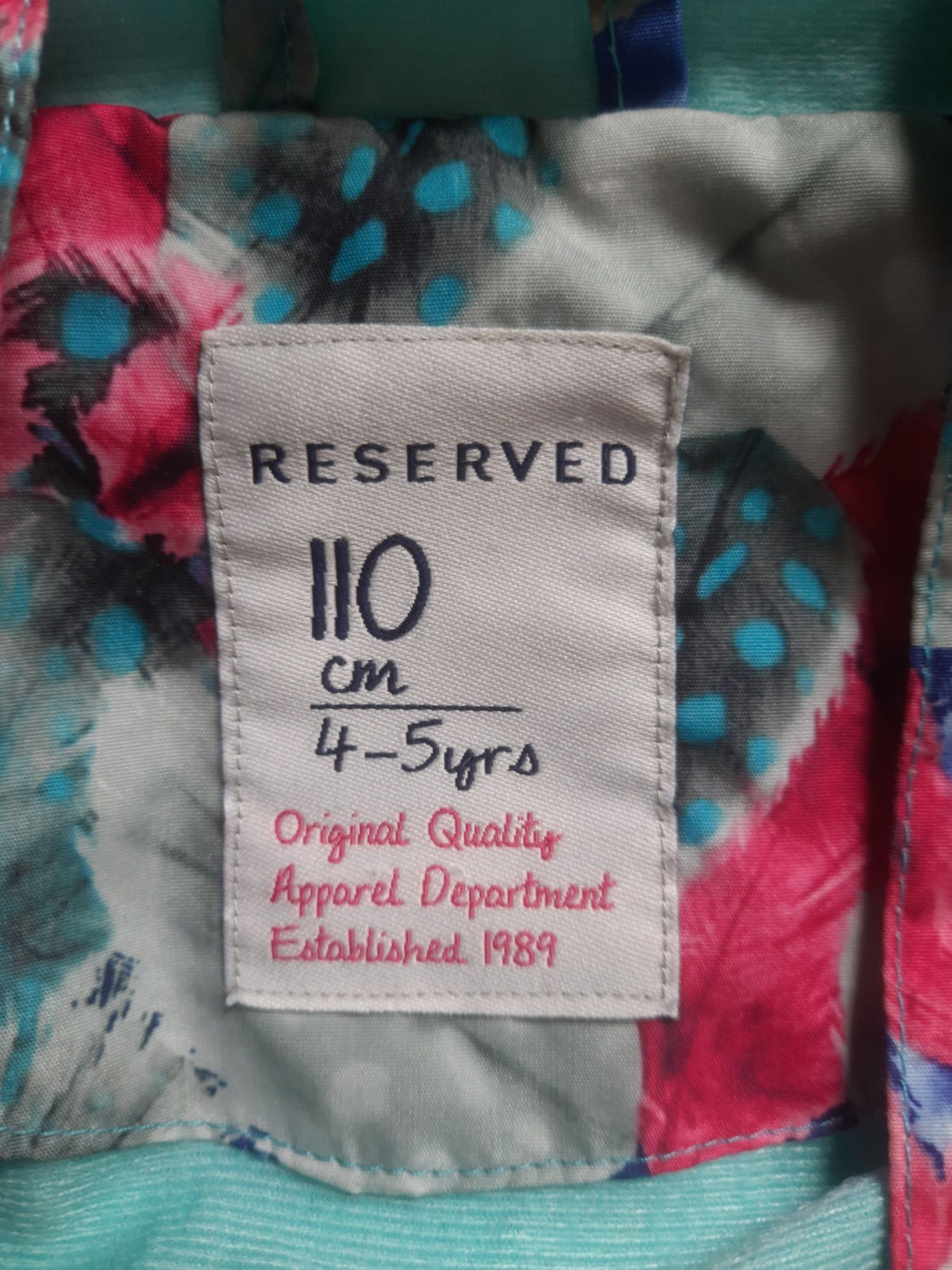 Kurtka wiosenna reserved 110