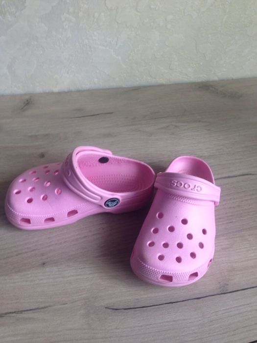 Crocs на девочку, размер 8-9