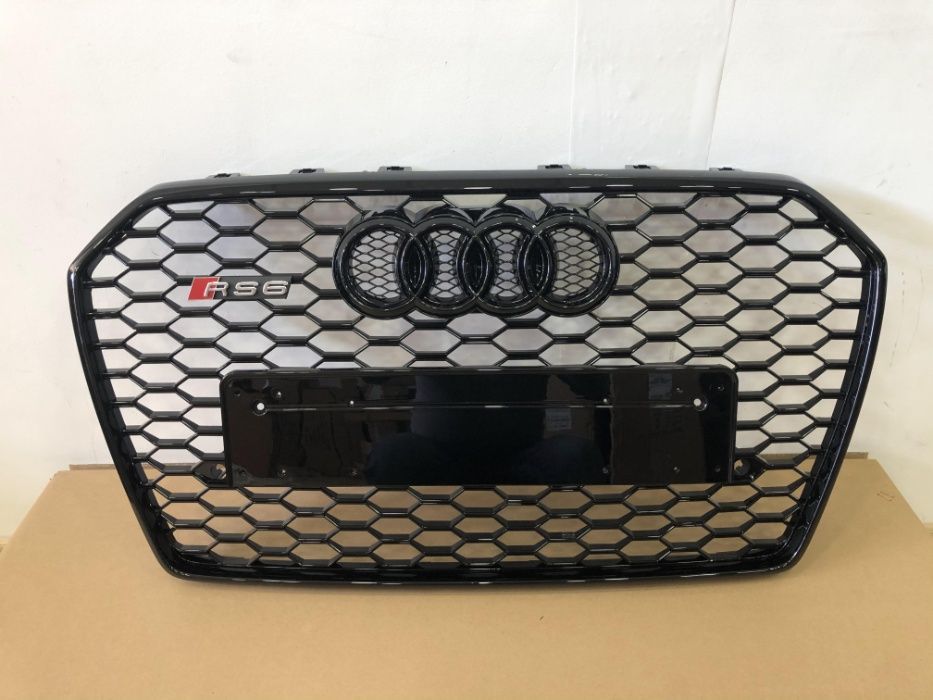 Решітка Радіатора на Audi a6 RS6 c7 15-18 audi a6 c7 ауди с7 Ауди ц7