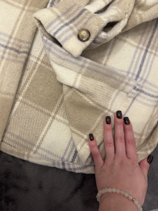 Дуже тепла шертяна сорочка молочна тепла шерсть