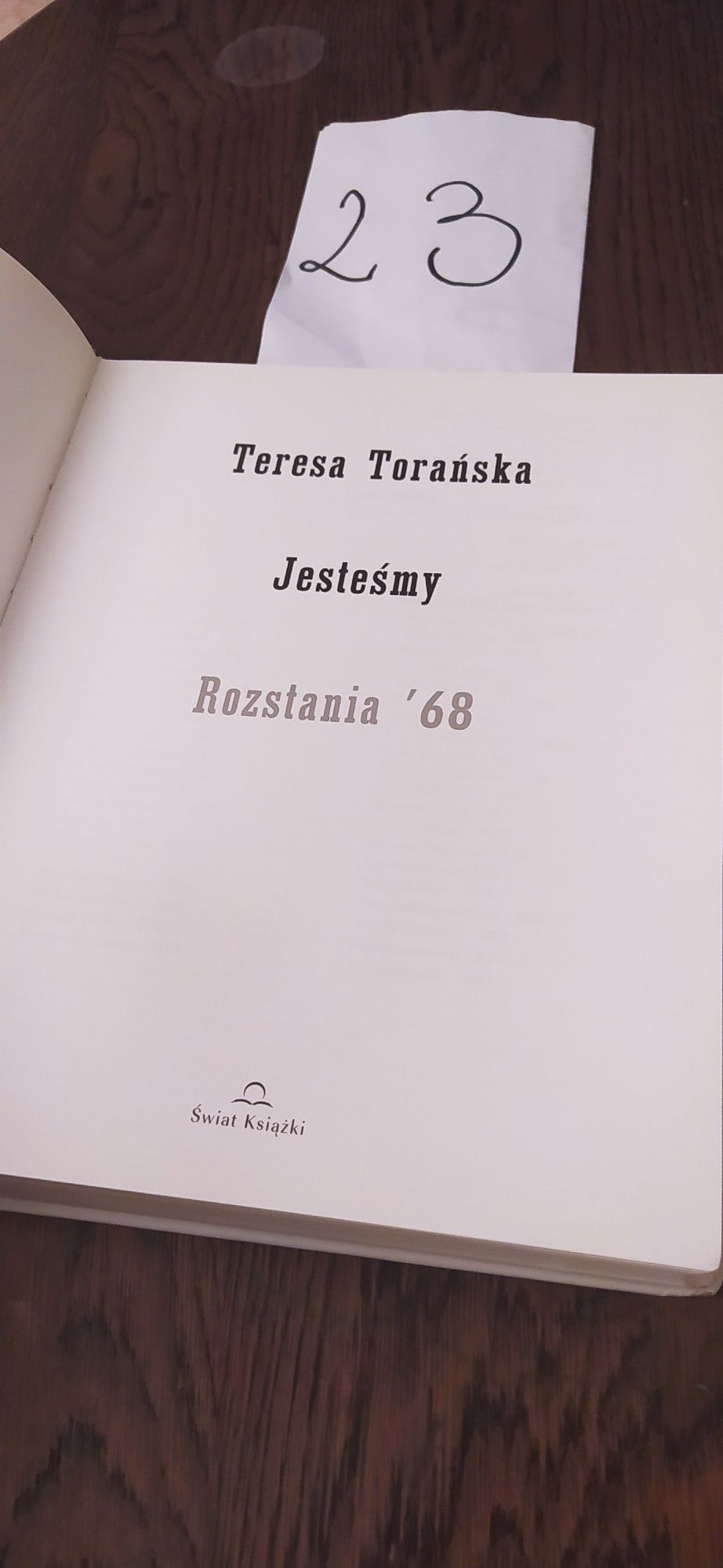 Teresa Torańska Jesteśmy